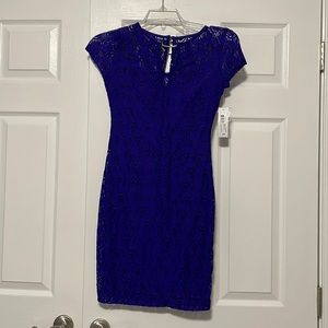 Blue BISOU BISOU dress - size 2 - new with tags